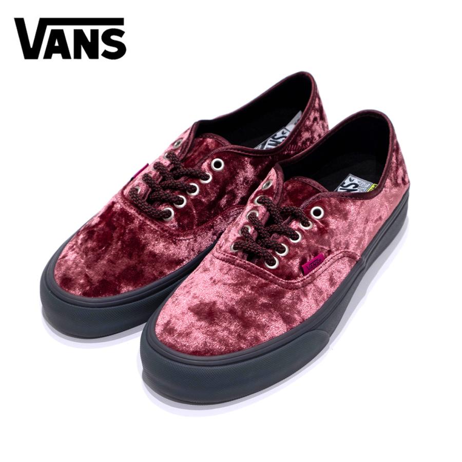 バンズ スニーカー オーセンティック VANS X CURREN X KNOST AUTHENTIC VR3 SF ヴァンズ レッド ピンク