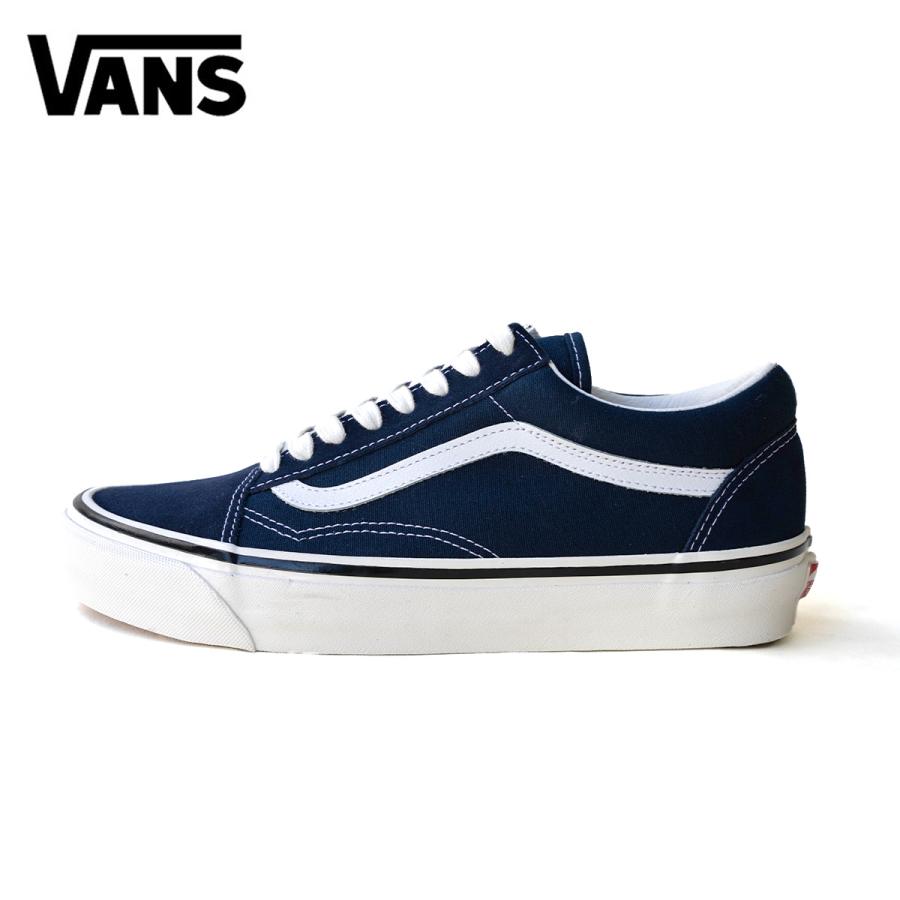 バンズ スニーカー オールドスクール VANS ヴァンズ ANAHEIM  OLD SKOOL 36 DX DRESS BLUE 36デラックス ローカット スウェード アナハイム キャンバス 紐靴｜masanagoya｜03