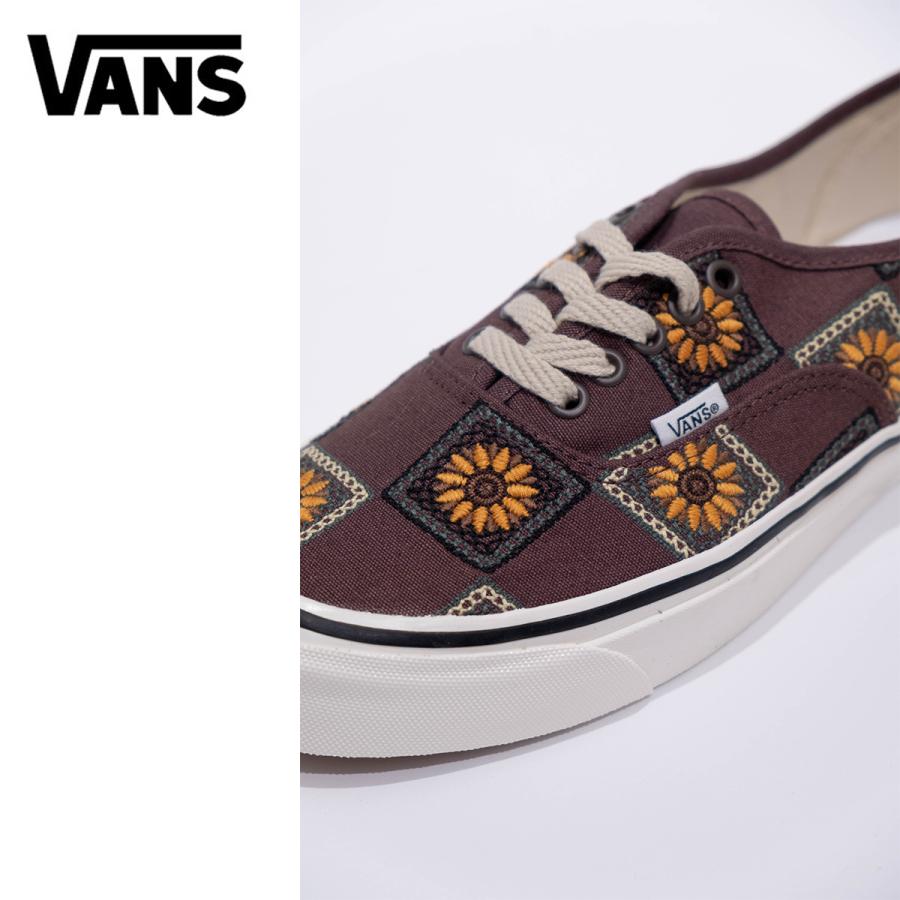 バンズ スニーカー オーセンティック VANS ヴァンズ Authentic  44DX Granny Check ブラウン ホワイト ブラック ローカット 紐靴 シューズ シンプル vn0a7q5c｜masanagoya｜09