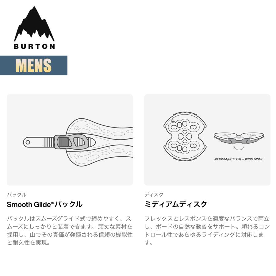 BURTON（バートン） ビンディング メンズ 26-27 Burton ミッション リ