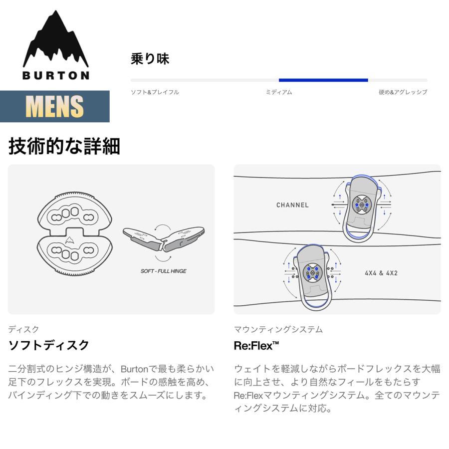 BURTON（バートン） ビンディング メンズ 26-27 Burton ジェネシス リ