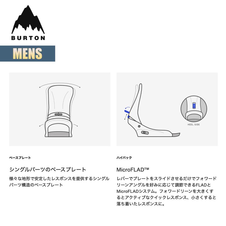 BURTON（バートン） ビンディング メンズ 26-27 Burton ジェネシス リ
