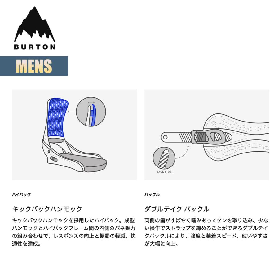BURTON（バートン） ビンディング メンズ 26-27 Burton ジェネシス リ