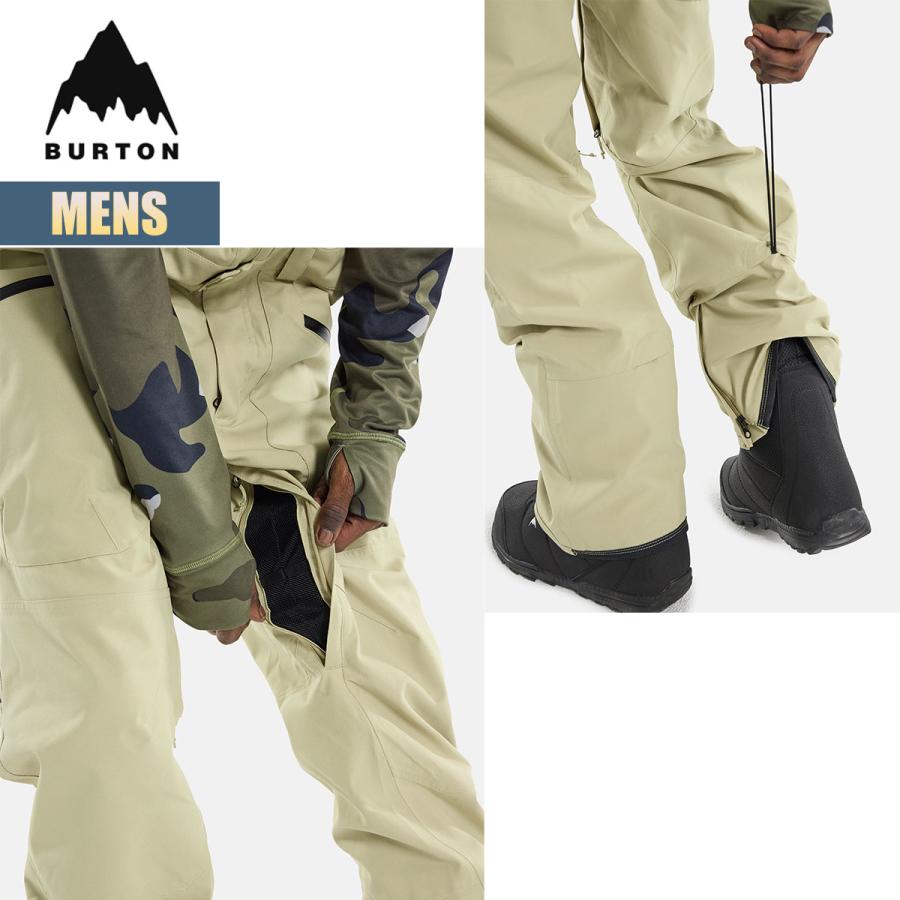 バートン スノーボードウェア メンズ ビブパンツ 23-24 Burton リザーブ W24JP-150031 Mens Reserve Bib Pant スノーボードパンツ ハイトップパンツ｜masanagoya｜10