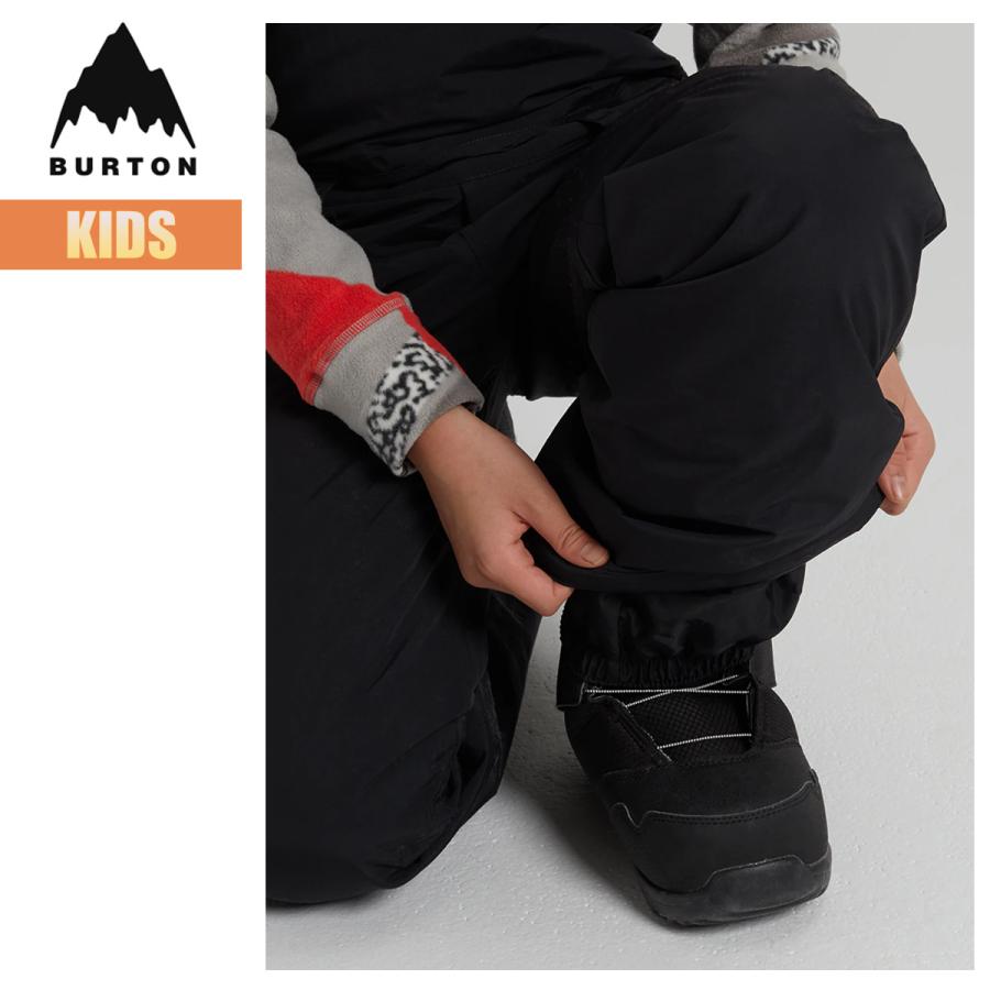 バートン スノーボードウェア キッズ ビブパンツ 23-24 Burton スカイラー W24JP-171501 Kids Skylar Bib Pant 2L 2レイヤー スノーボードパンツ ハイトップ｜masanagoya｜15