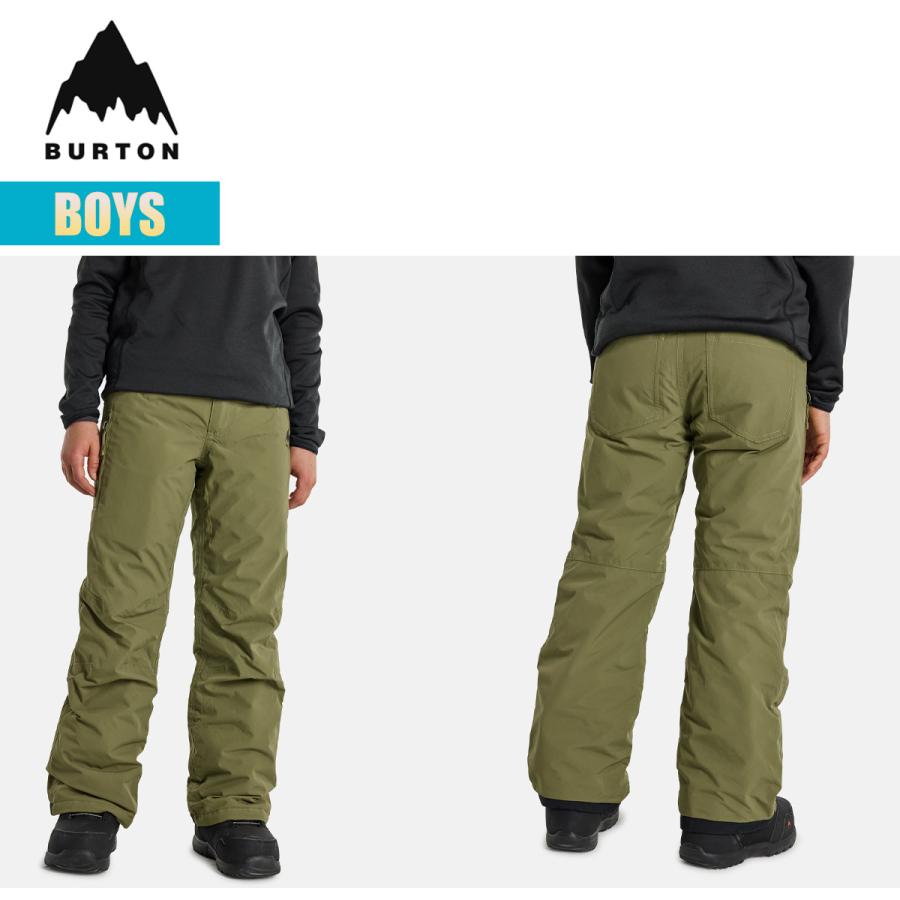 バートン スノーボードウェア キッズ パンツ 23-24 Burton ボーイズ バーンストーム W24JP-205521 Boys Barnstorm Pant 2L 2レイヤー スノーボードパンツ｜masanagoya｜08