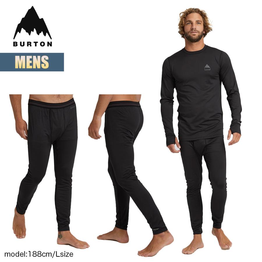 バートン ベースレイヤー メンズ パンツ 23-24 Burton ライトウェイトエックス W24JP-221791 Mens Lightweight X Base Layer Pants スノーボードウェア｜masanagoya｜04