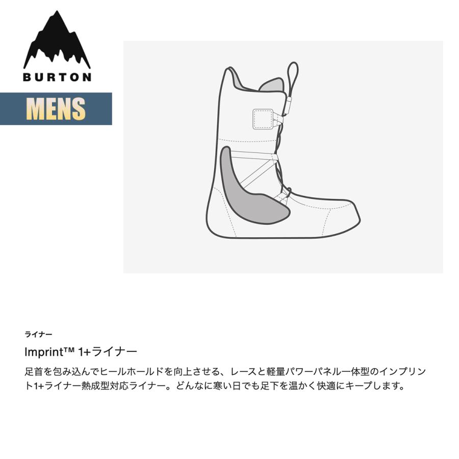 BURTON バートン スノーボードブーツ メンズ 24-25 Burton モト BURTON バートン スノーボードブーツ メンズ 24-25 Burton モト