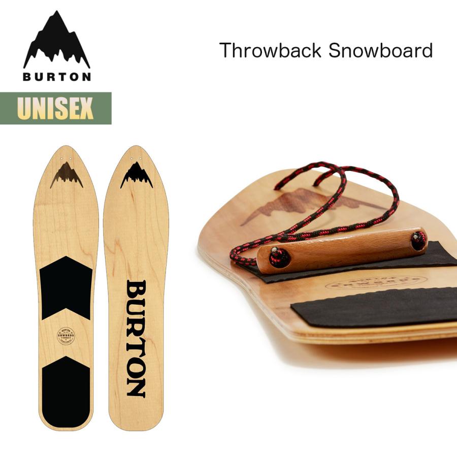 バートン スノーボード 板 W23JP-159771 Burton The Throwback Snowboard 130 ザ スローバック  バックヤードユース 裏庭 Vロッカー スノーサーフィン パウサーフ :w22jp-159771:masa surf and snow - 通販 -  ...