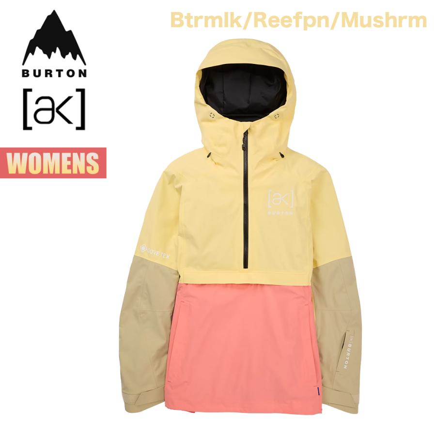 バートン スノーボードウェア レディース ジャケット 23-24 Burton [ak] キミー ゴアテックス 2レイヤー アノラックW24JP-212831 Womens [ak] Kimmy GORE-TEX｜masanagoya｜03