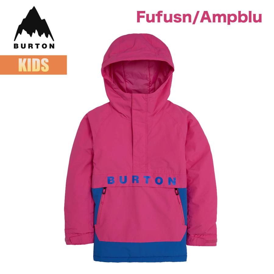 バートン スノーボードウェア キッズ ジャケット 23-24 Burton フロスナー 2レイヤー アノラック W24JP-233641 Kids  Frostner 2L Anorak Jacket プルオーバー :w23jp-233641:masa surf and snow 通販  