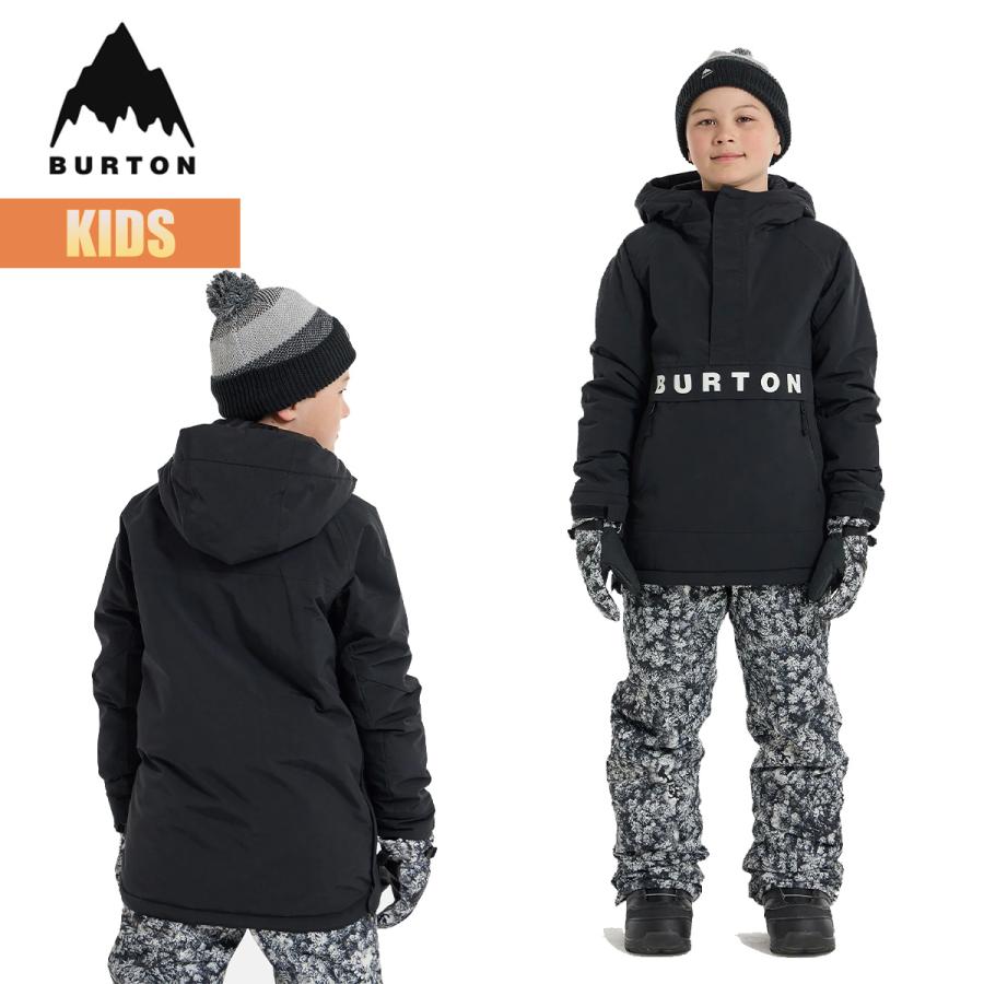 バートン スノーボードウェア キッズ ジャケット 23-24 Burton フロスナー 2レイヤー アノラック W24JP-233641 Kids Frostner 2L Anorak Jacket プルオーバー｜masanagoya｜05