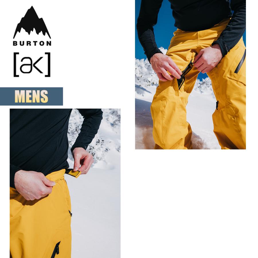 Burton AK GORE-TEX イエローパンツ Mサイズ Burton AK GORE-TEX イエローパンツ Mサイズ メンズ Burton [ak