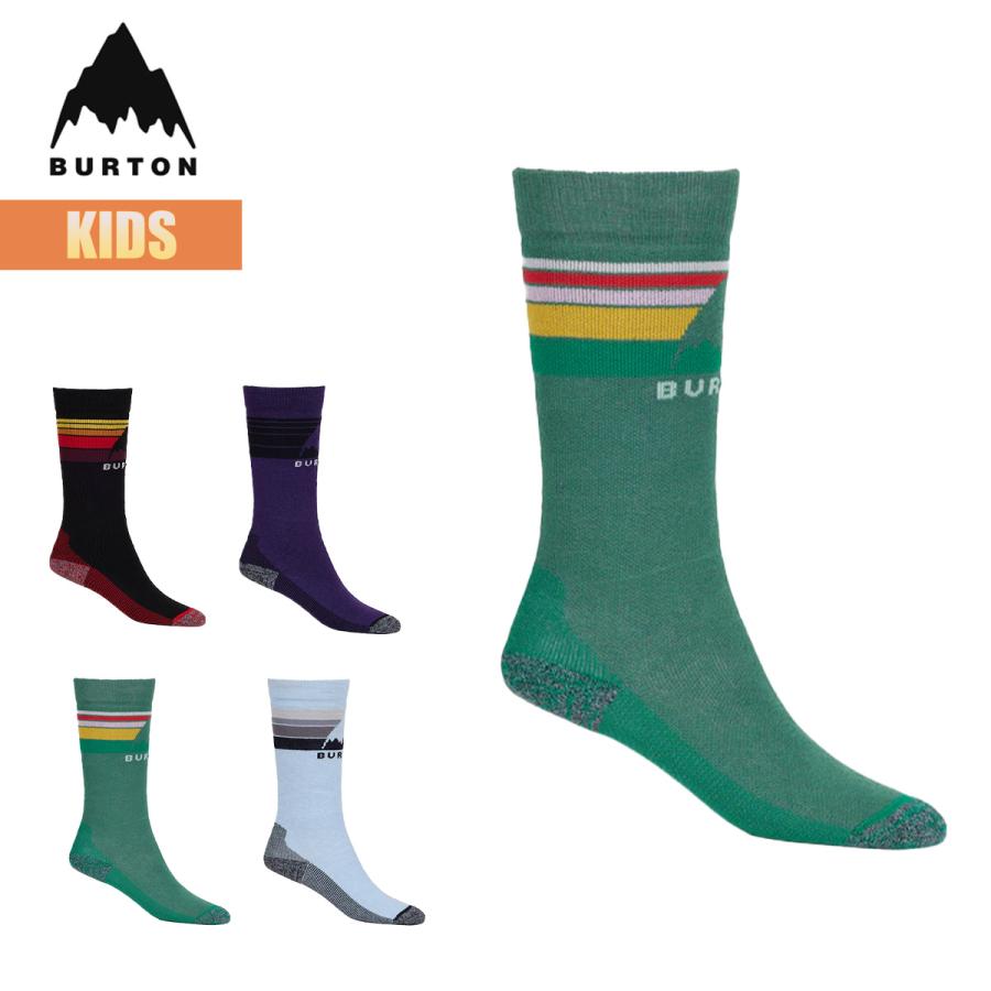 BURTON（バートン） 靴下 キッズ 24-25 Burton エンブレム ミッド
