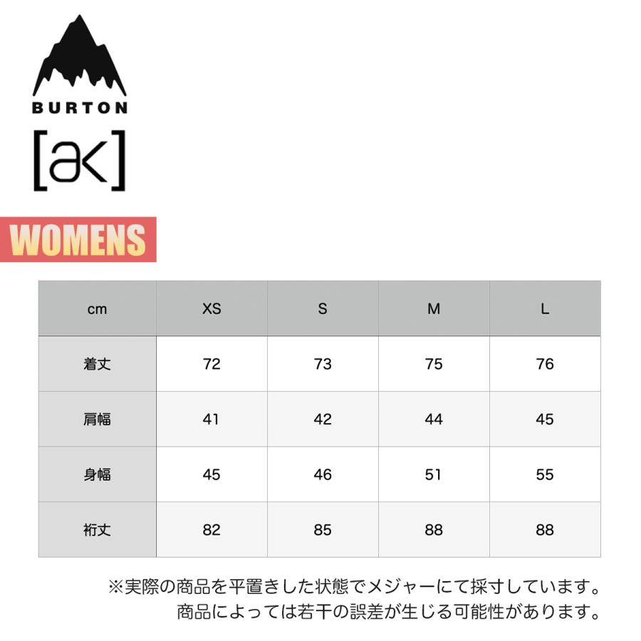 BURTON バートン スノーボードウェア レディース ジャケット 24 BURTON バートン スノーボードウェア レディース ジャケット 24