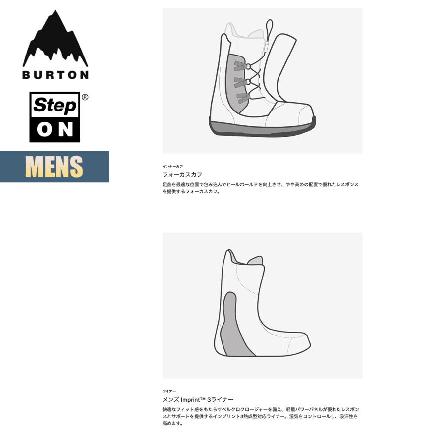 BURTON バートン ステップオン ブーツ メンズ 24-25 Burton BURTON バートン ステップオン ブーツ メンズ 24-25 Burton