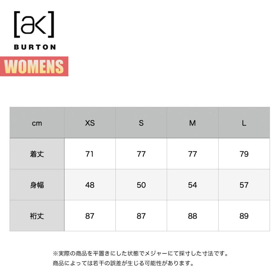 最高峰 BURTON バートン ゴアテックス セットアップ レディース ホワイト BURTON ［ak] コレクション『 Women's Burton ［ak] Upshift