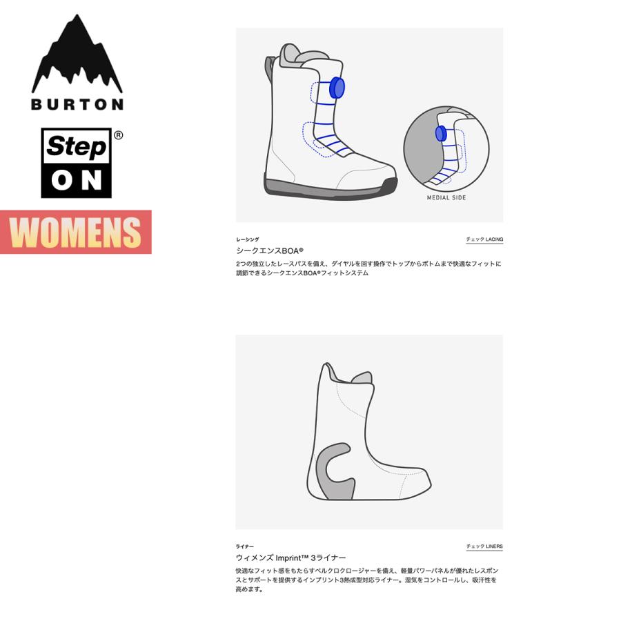 25 BURTON Felix Wide Step On 女性用24.5cm新品 25 BURTON Felix Wide Step On 女性用24.5cm新品 Women's Burton