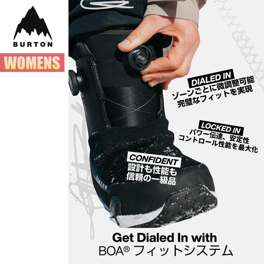 BURTON LIFE RF レディーススノーボードブーツ 24cm BURTON（バートン） スノーボードブーツ レディース 26-27 Burton