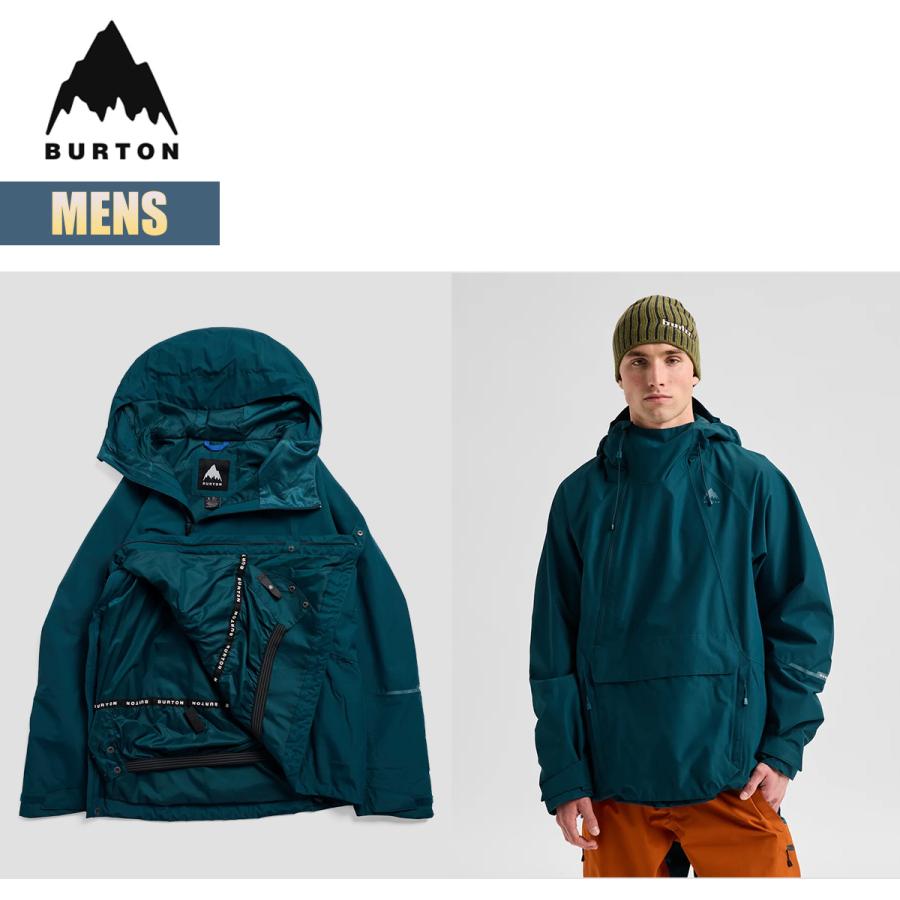 BURTON メンズ スノーボードウェア 上下セット グリーン ネイビー BURTON（バートン） スノーボードウェア メンズ 26-27 Burton リザーブ