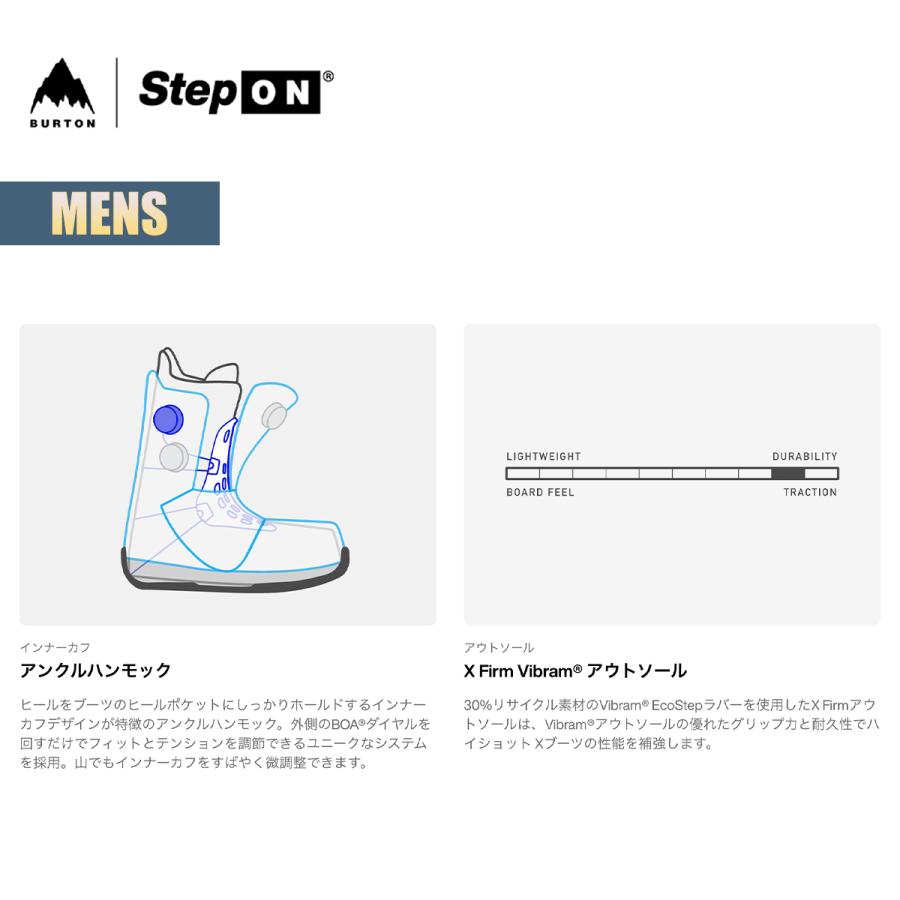 BURTON（バートン） ステップオン ブーツ メンズ 26-27 Burton ハイ