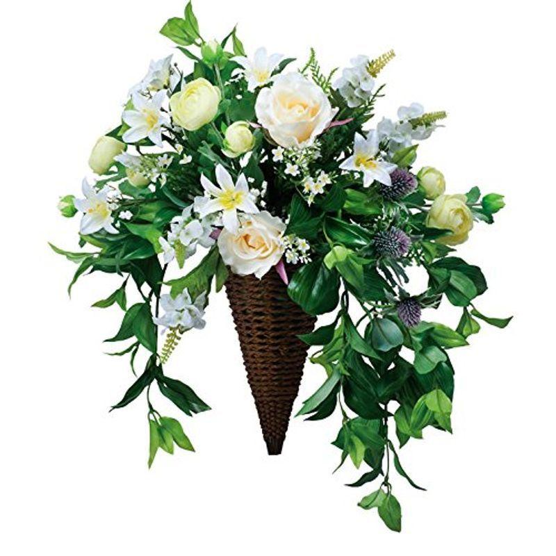 光触媒 造花 光の園 スイートグリーン(壁掛けタイプ) 555A100