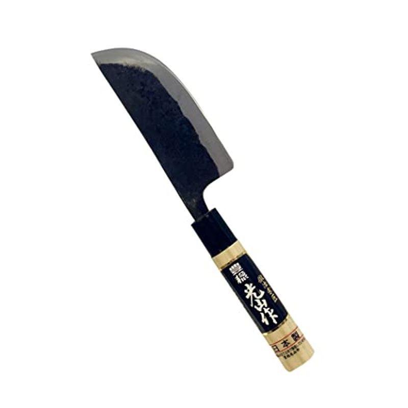 豊稔(HOUNEN) 黒打 収穫包丁(両刃) HT-8103