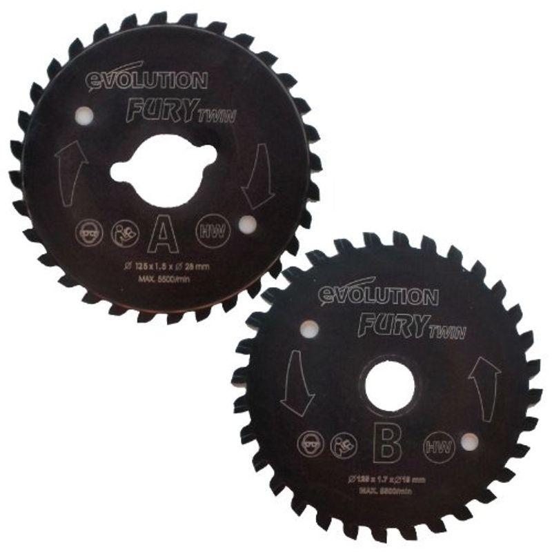 evolution(エボリューション) FURYTWIN 125mm万能切断ツインチップソ