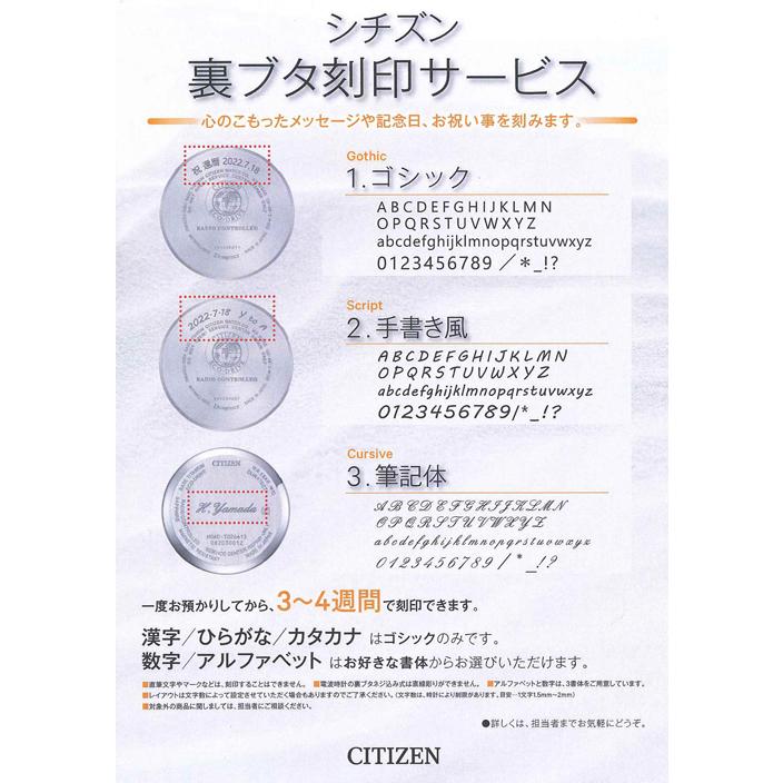 EXCEED(CITIZEN) シチズン ES9424-06A エクシード エコ・ドライブ電波