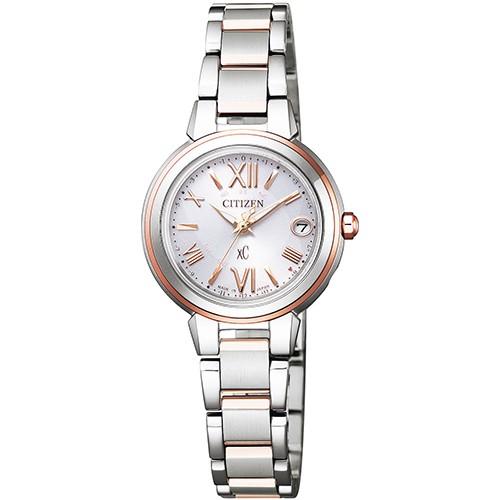 シチズン ES9434-53W xC（クロスシー） ステンレス ハッピーフライト エコ・ドライブ電波時計