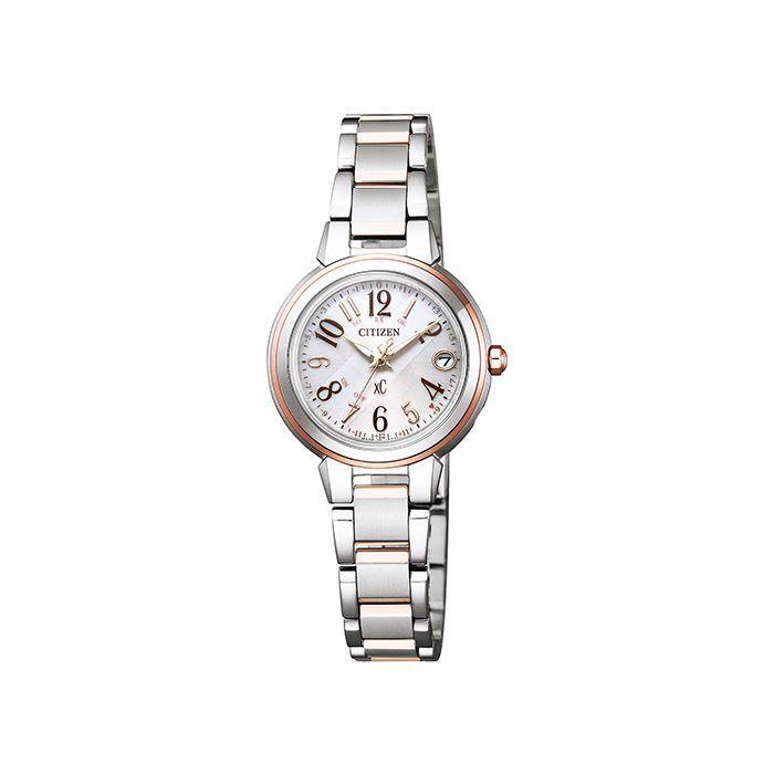 シチズン ES9434-53X xC（クロスシー） ステンレス スチール ライン ハッピーフライト エコ・ドライブ電波時計