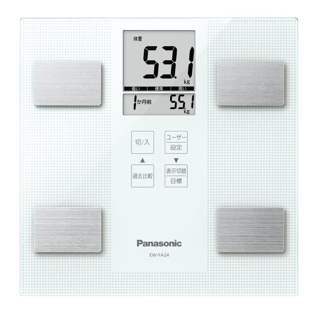 健康管理・計測計 Panasonic EW-FA24-W Panasonic（パナソニック） EW-FA24-W(EWFA24W) 体組成バランス計