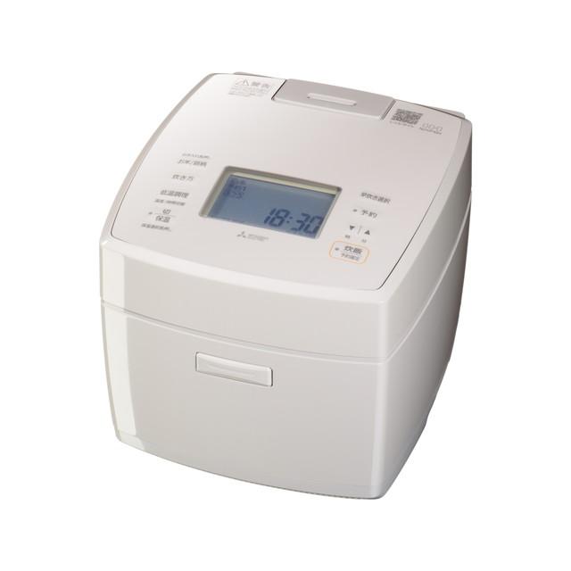 MITSUBISHI NJ-VW10 IH炊飯器 ホワイト 炊飯器 本炭釜 白真珠 NJ-VW10G-W [5.5合 /IH] 三菱電機｜Mitsubishi