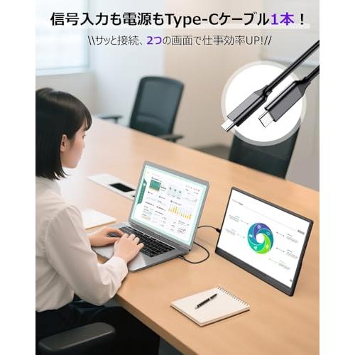 モバイルモニター 15.6インチ 1920*1080 フルHD キックスタンド