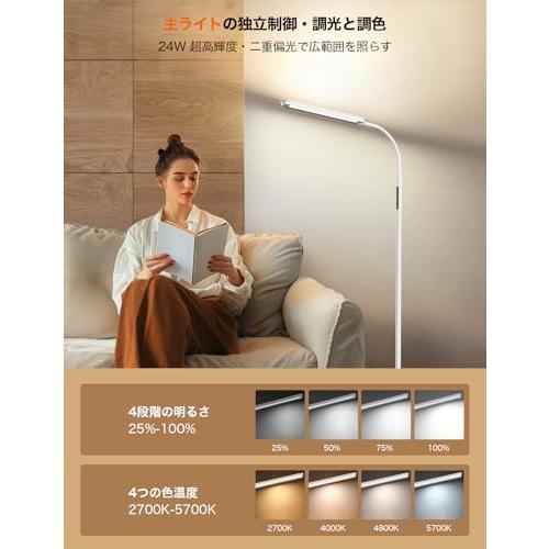 BeaNet フロアライト LED 「無線リモコン・24W・ダブル光源UltrA BeaNet フロアライト LED 無線リモコン・24W・ダブル光源Ultra版・JIS
