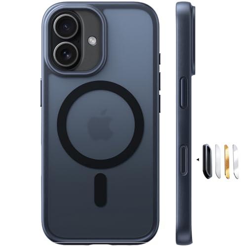 TORRAS iPhone 17 用ケース 米軍進化耐衝撃・高性能Magsafe対応指紋防止 黄変防止 米軍保護工学 マグネット搭載 衝撃吸