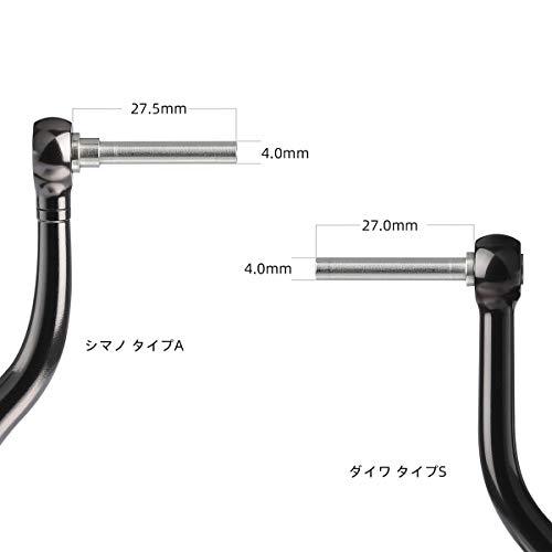 ゴメクサス A20 リールハンドルノブ ダイワ (Daiwa) タイプ S シマノ (Shimano) タイプ A ソアレ レグザ レガリス ハ｜masao12shop｜05