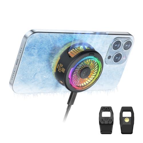 Black Shark FunCooler 5 磁気式 スマホ 冷却 散熱器、RGB冷却ファン