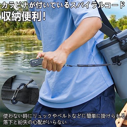 SWISS+TECH フィッシュグリップ フィッシュキャッチャー 魚掴み器 アルミ製 釣り道具 魚つかみ 軽量 コンパクト 海釣り 池釣り バス｜masao12shop｜04