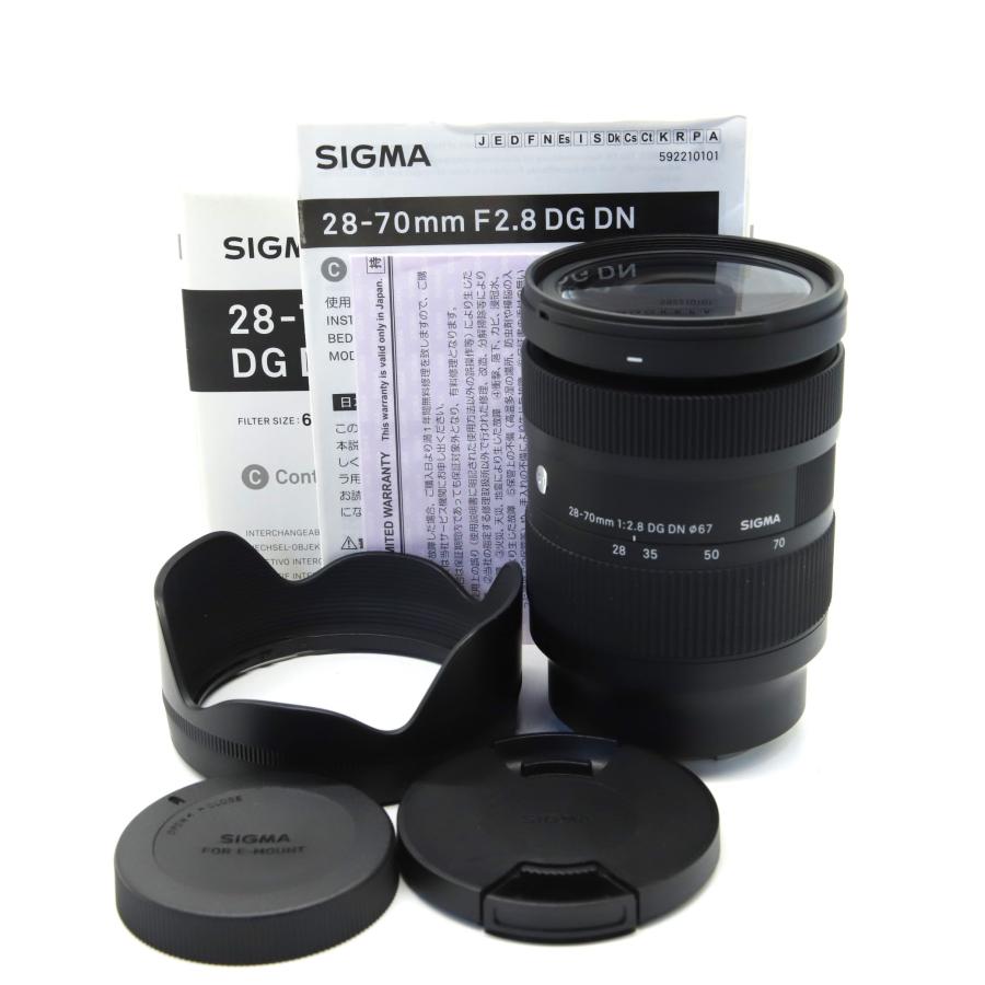 シグマ 【ほぼ新品】シグマ(Sigma) SIGMA Sony Eマウント レンズ 28 