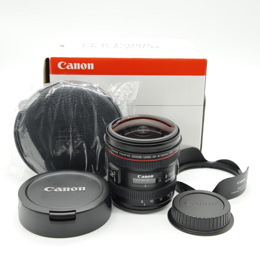 キヤノン 【ほぼ新品】Canon 超広角ズームレンズ EF8-15mm F4L キヤノン 【ほぼ新品】Canon 超広角ズームレンズ EF8-15mm F4L