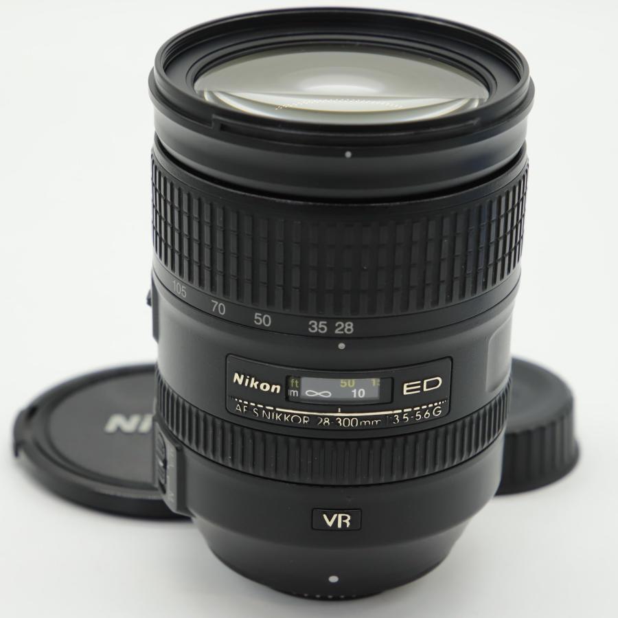 【並品】Nikon 高倍率ズームレンズ AF-S NIKKOR 28-300mm f/3.5-5.6G ED VR フルサイズ対応