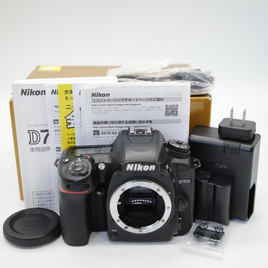 ニコン 【良品】Nikon デジタル一眼レフカメラ D7500 ボディ ブラック 
