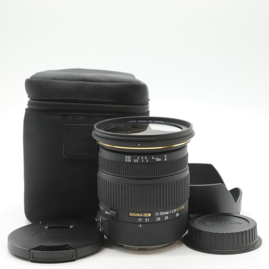 シグマ（SIGMA） 【ほぼ新品】シグマ(Sigma) 標準ズームレンズ 17-50mm 