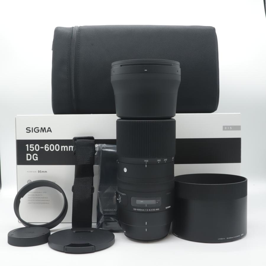 【新品未開封】SIGMA 150-600mm F5-6.3 DG CANON用 シグマ（SIGMA） 【ほぼ新品】シグマ(Sigma) レンズ 150-600mm F5-6.3