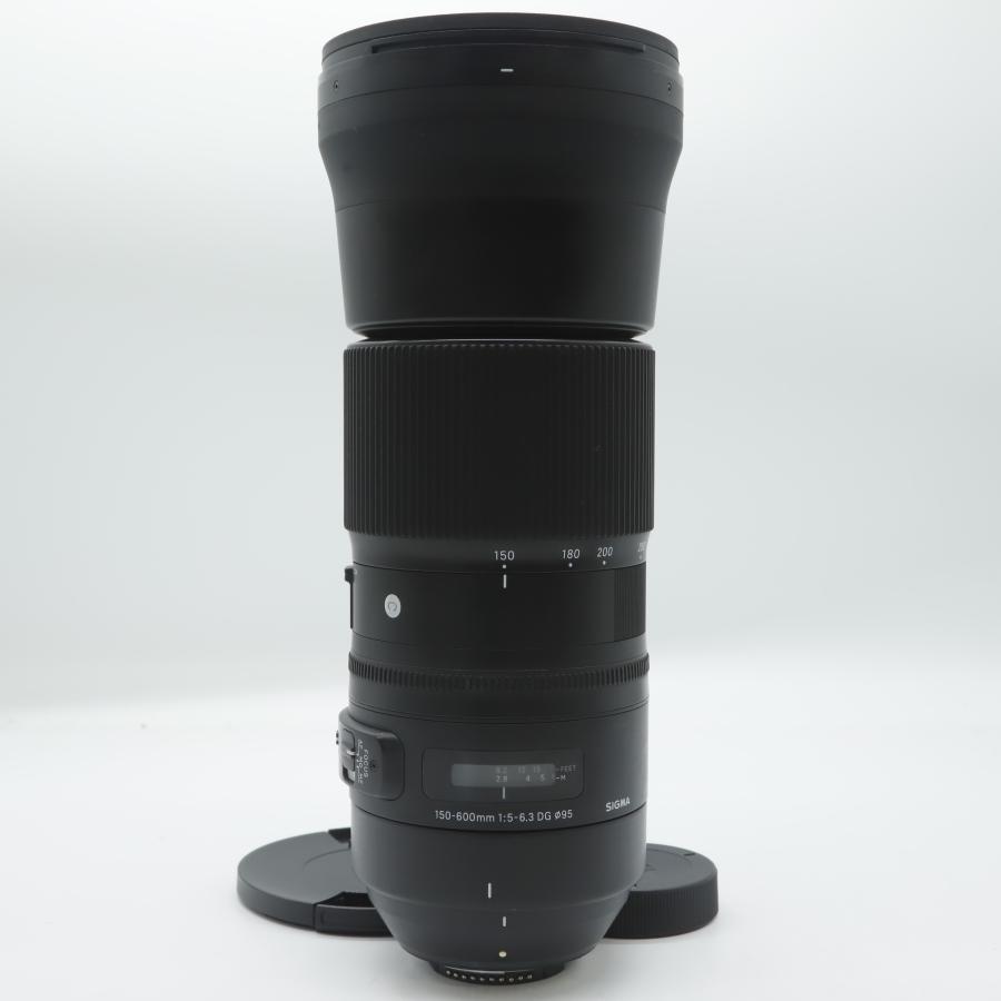 【並品】シグマ(Sigma) レンズ 150-600mm F5-6.3 DG OS HSM Nikon ニコン Fマウント ズーム 超望遠 フルサイズ 一眼レフ用 Contemporary
