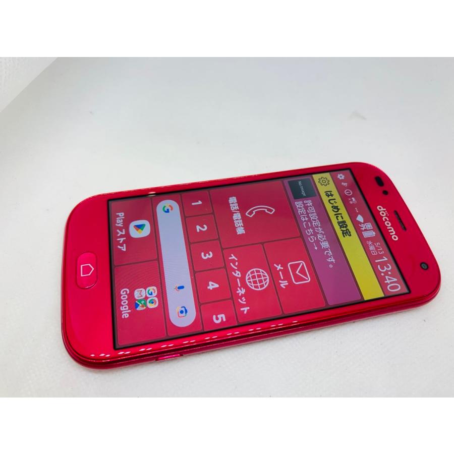 ☆送料無料☆美品☆docomo☆らくらくスマートフォン me F-01L☆ピンク