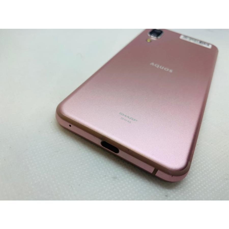 ☆送料無料☆ジャンク☆au☆AQUOS sense3 SHV45☆ピンク