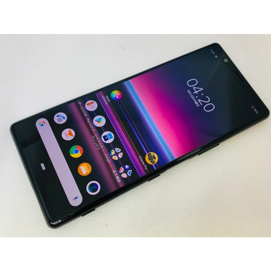au XPERIA5 sov41ブラック 【公式ショッピングサイト】