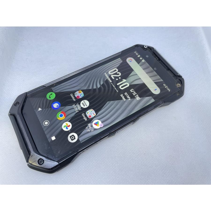 ☆送料無料☆ジャンク☆au☆TORQUE 5G KYG01☆ブラック☆0007280006677